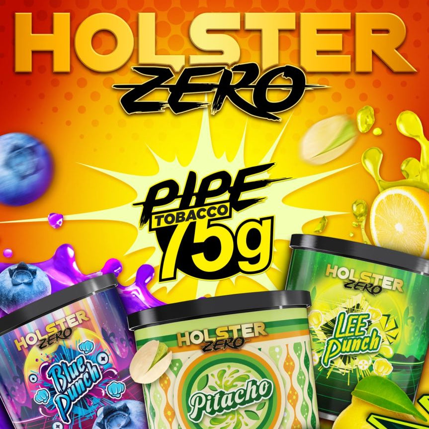 Holster Zero - Dry Base Pfeifentabak 75g | Wähle deine Sorte aus