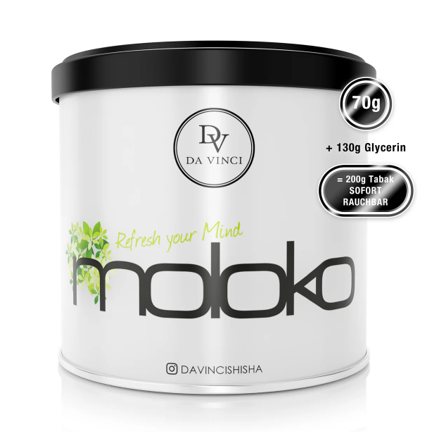 Da Vinci Pfeifentabak - Moloko 70g