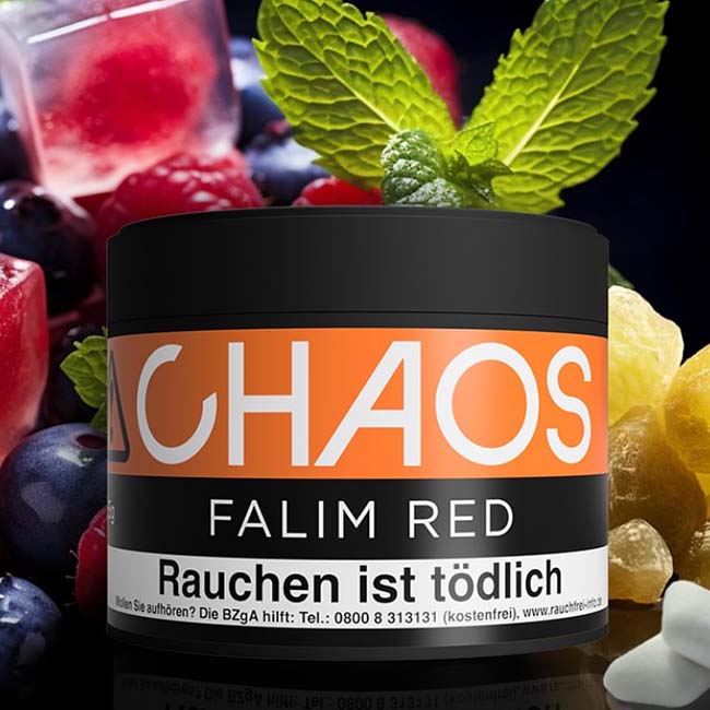 Chaos Dry Base Pfeifentabak - Falim Red 65g