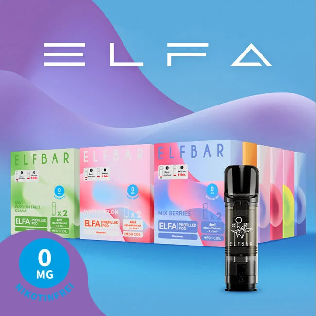 ELFA by Elfbar - Nikotinfrei Bundle + Basisgert Vape Handel ELFA by Elfbar - Nikotinfrei Bundle + Basisgert Vape Handel