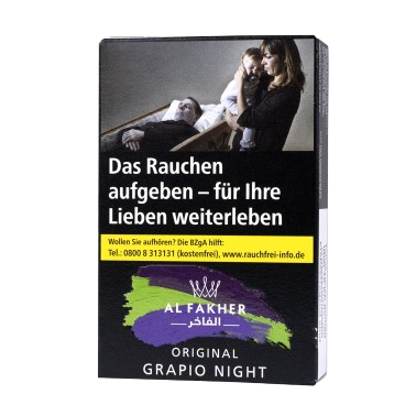 Al Fakher Tabak - Grapio Night 25g