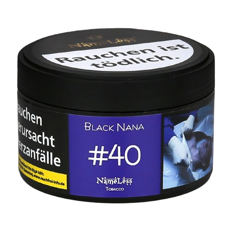 Nameless Tabak #40 Black Nana 25g