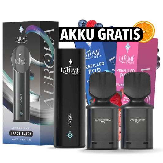 La Fumé Aurora Pods Bundle + GRATIS Basisgerät