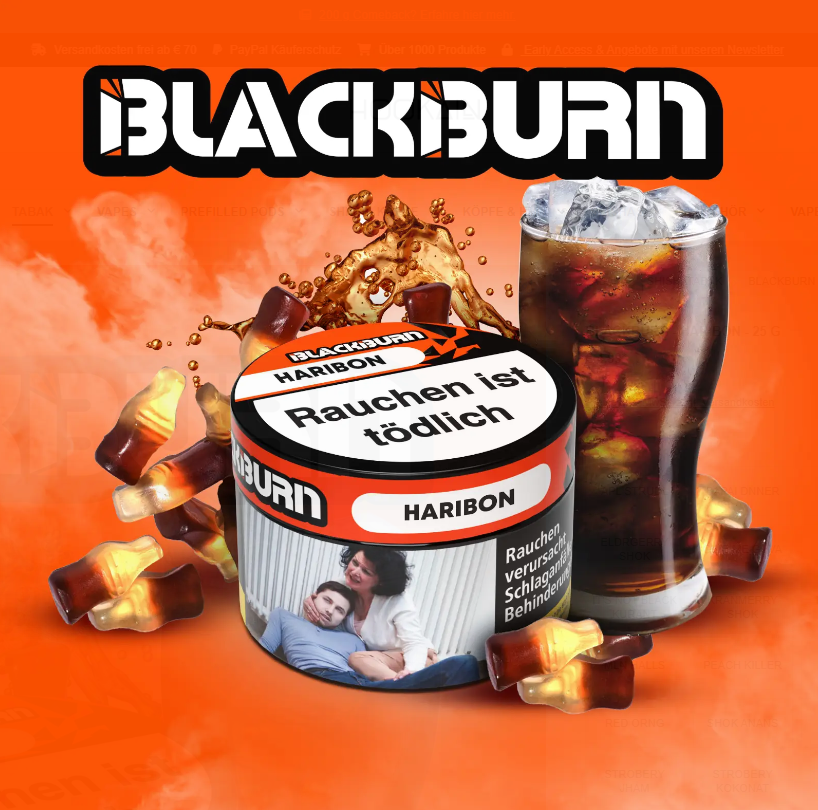 Blackburn - Haribon 25g