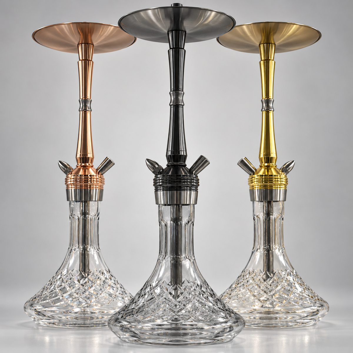 Crystal Cut Shisha 62 inkl. Set