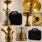 Orient Shisha Gold im Set inkl. Tasche