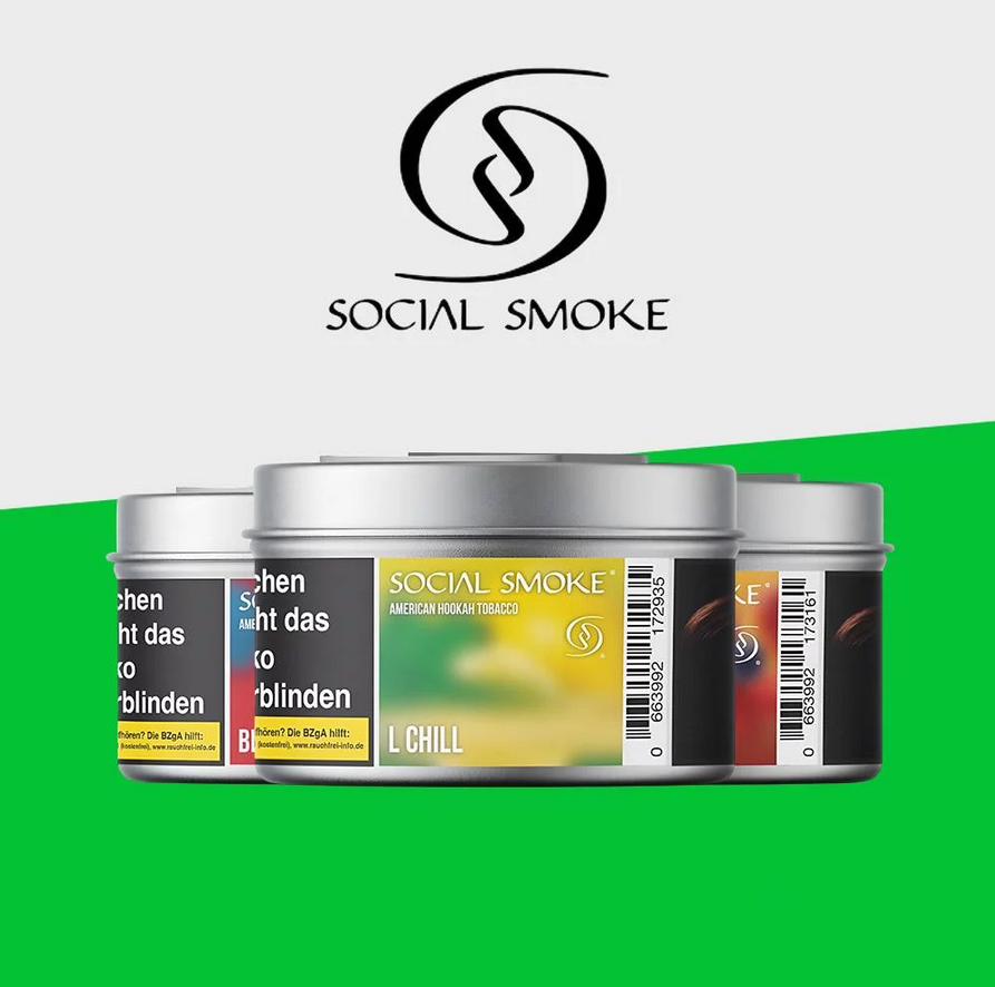 Social Smoke 200g | Wähle deine Sorte aus