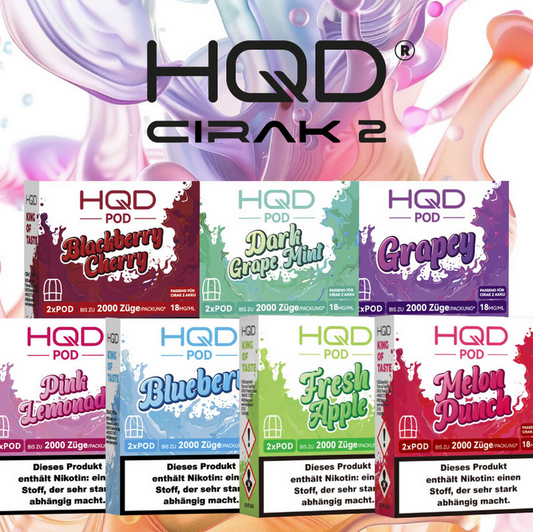 HQD Cirak 2 (2000 Züge) | Wähle deine Sorte aus