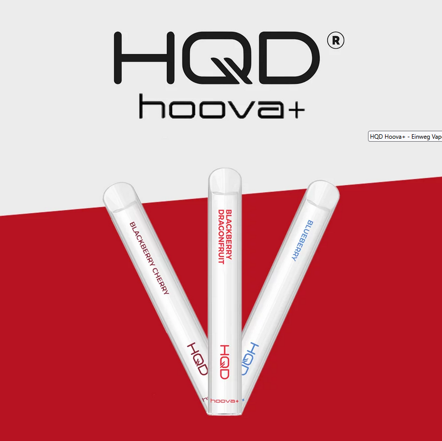 HQD Hoova+ - Wähle deine Sorte aus