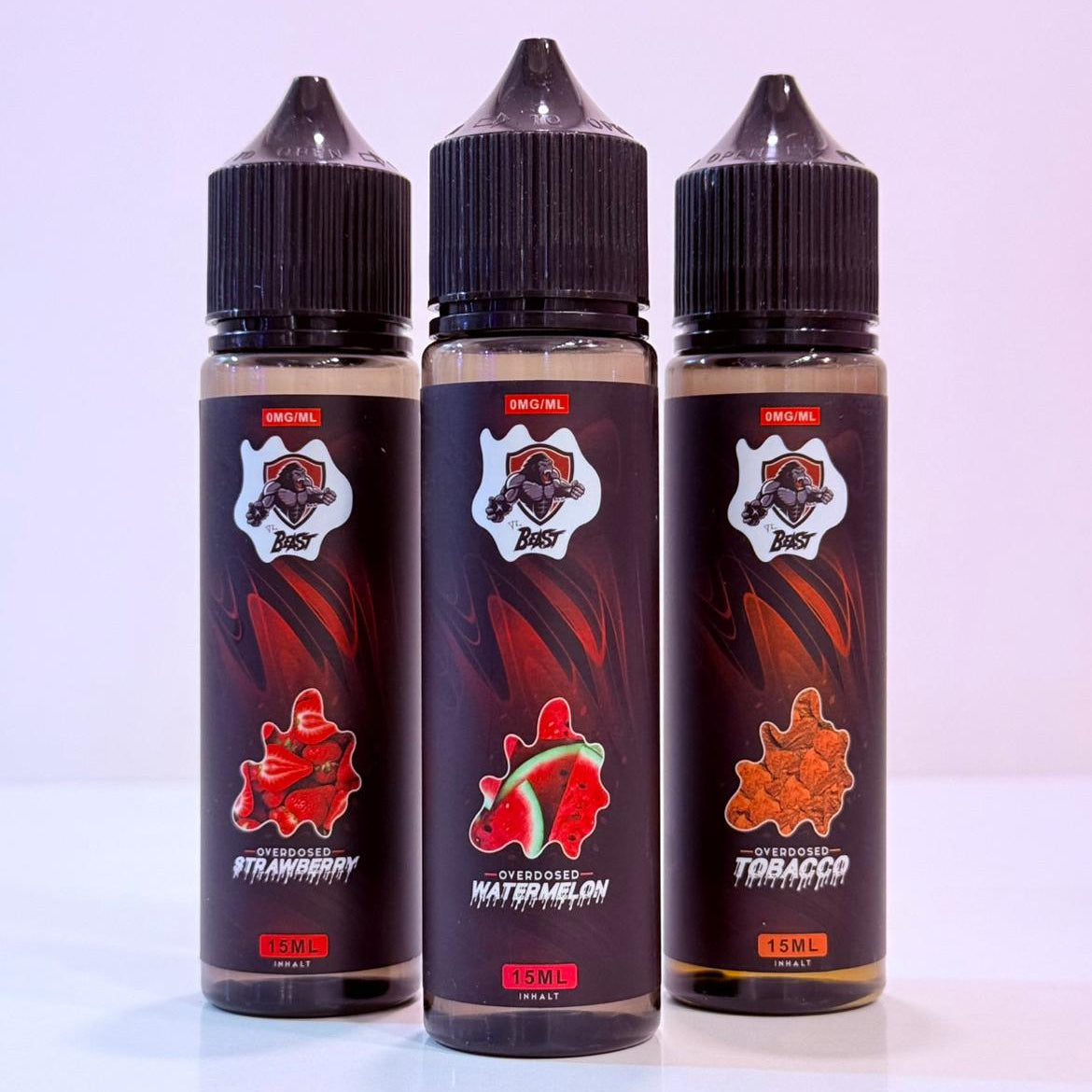 The Beast Overdosed Longfill Aroma 15 ml | Wähle deine Sorte aus