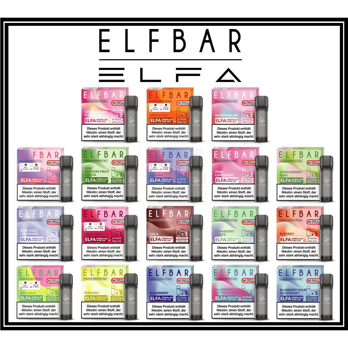 ELFA by Elfbar Pods - Bundle