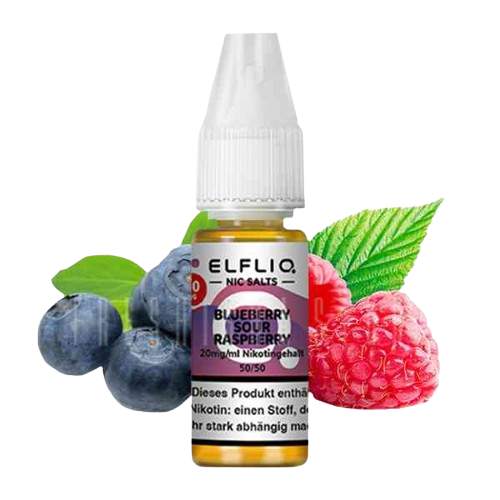 Elfliq Liquids by Elfbar - Blueberry Sour Raspberry