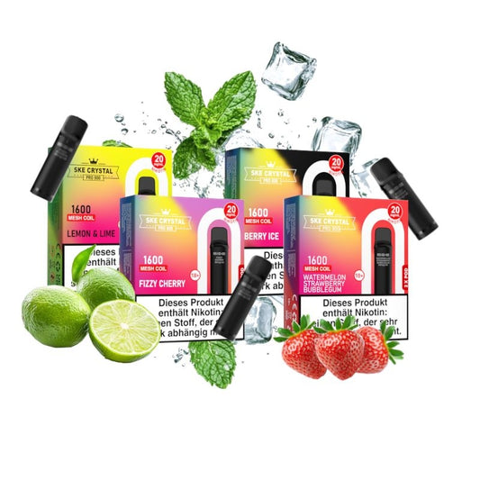 SKE Crystal PRO 800 Pods  I Wähle deine Sorte aus