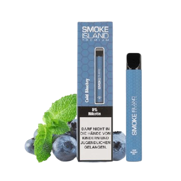 Smoke Island - Ice Blueberry (nikotinfrei)