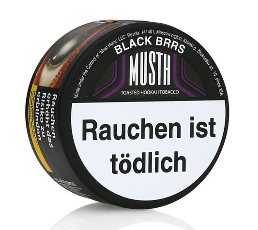 Must H - Black Brrs 25g