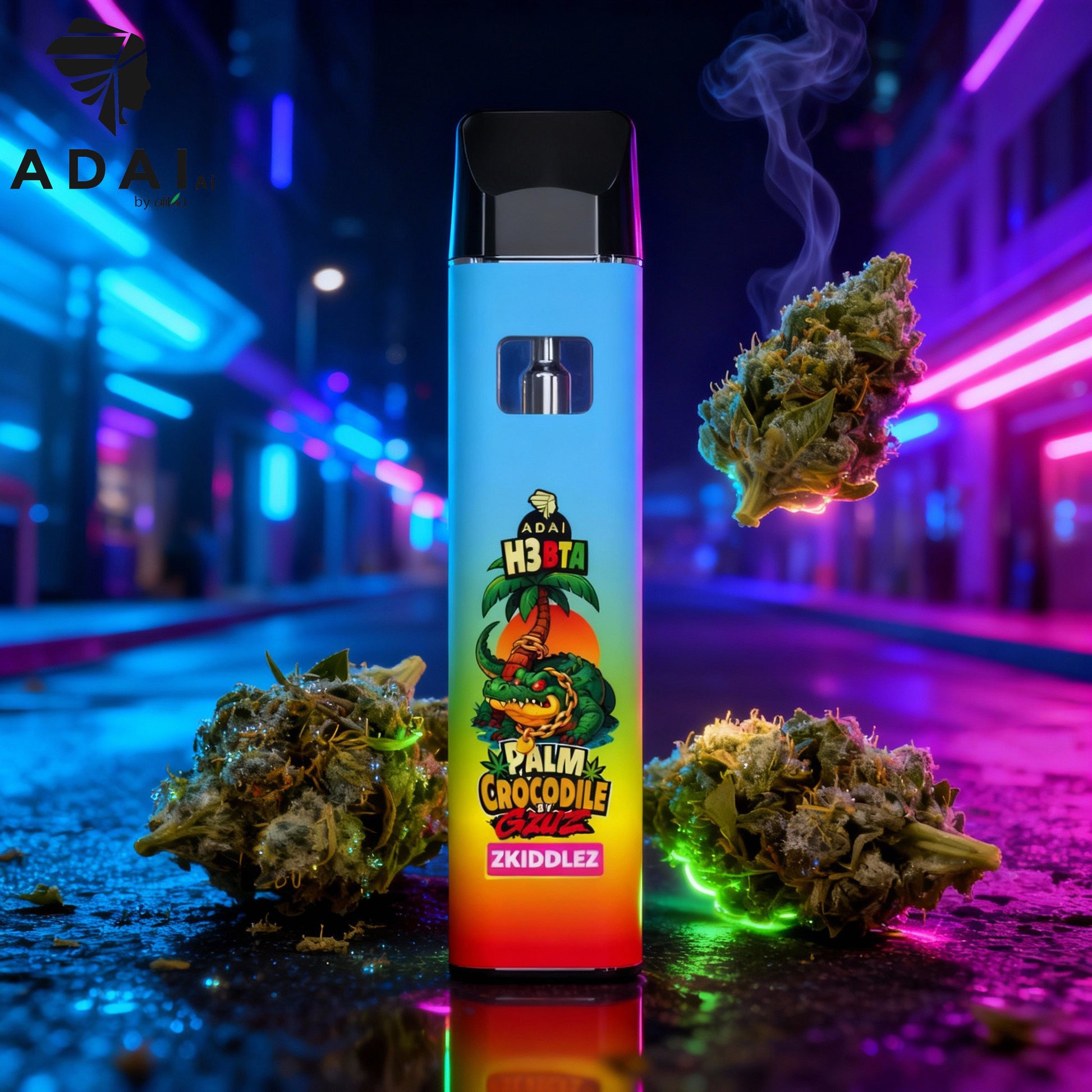 Adai Palm Crocodile Gzuz (H3 BTA) - Whle deine Sorte aus Vape Handel Adai Palm Crocodile Gzuz (H3 BTA) - Whle deine Sorte aus Vape Handel