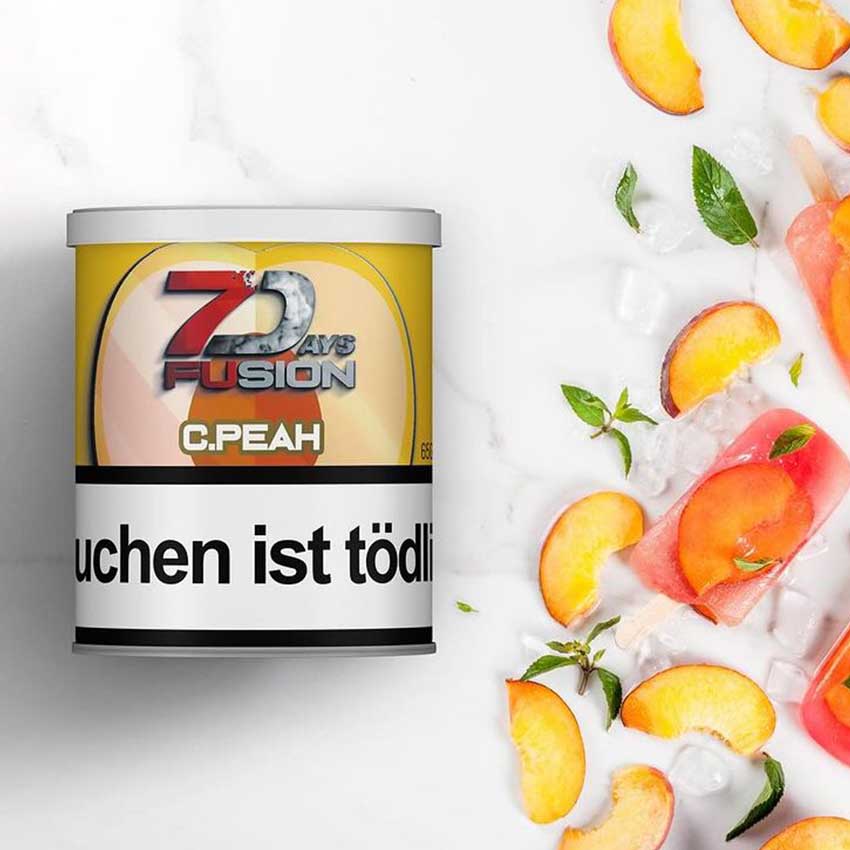 7 Days Fusion Dry Base Pfeifentabak - C.Peah 65g